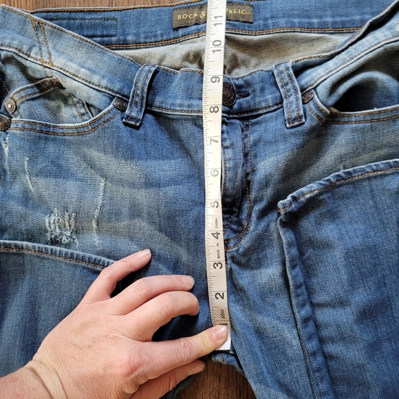 Rock & Republic BANSHEE Skinny Medium Wash Jeans Size Women's 10 Medium - Picture 7 of 12